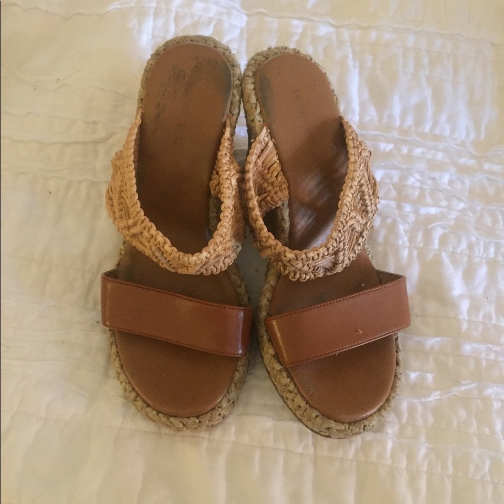 Nine West Slip On Wedge Sandal